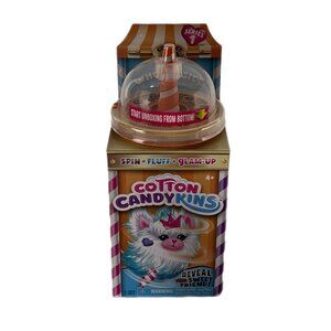 Collectible Cotton Candykins Scented Plush Set w/Accessories, Mystery Reveal NIB